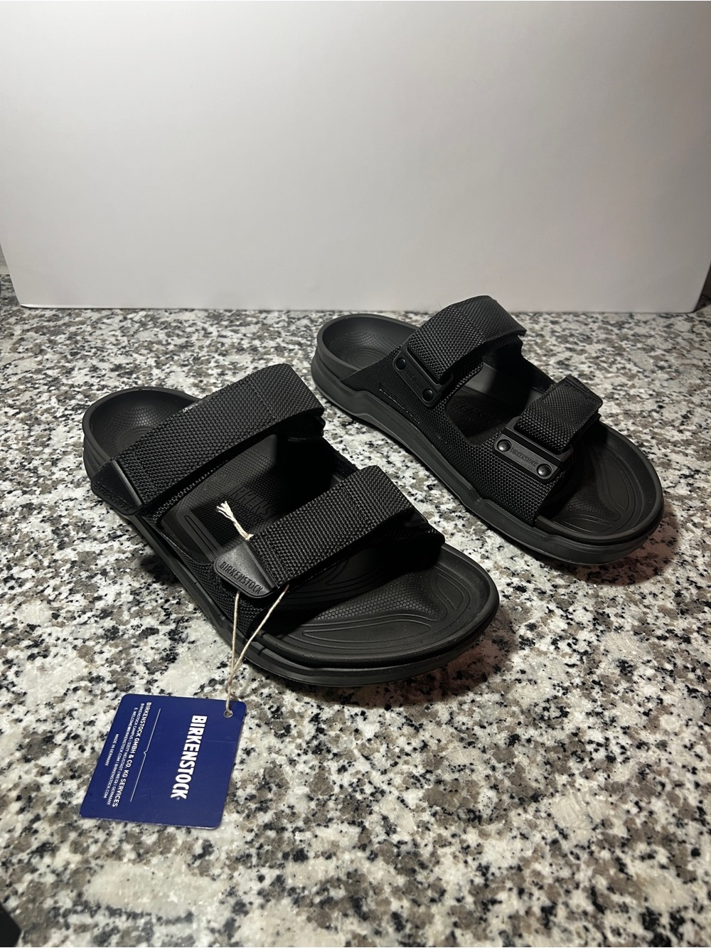 NEW Birkenstock Atacama Futura Black Sandals Men’s US 8 / EU 41 / UK 7.5 w Box